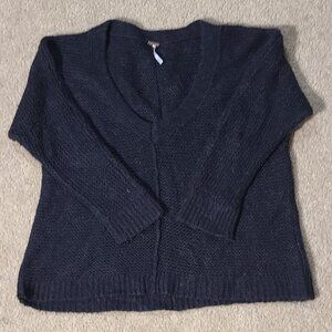 Free people black sweater